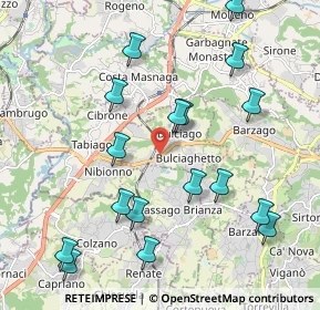 Mappa Strada Statale, 23892 Bulciago LC, Italia (2.25765)