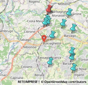 Mappa Strada Statale, 23892 Bulciago LC, Italia (2.20846)