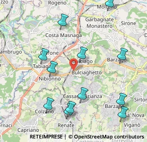 Mappa Strada Statale, 23892 Bulciago LC, Italia (2.33417)