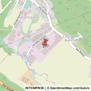 Mappa Via delle Fornaci, 45, 23884 Castello di Brianza, Lecco (Lombardia)