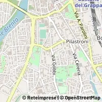Map Bassano del Grappa