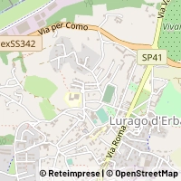Map Lurago d'Erba