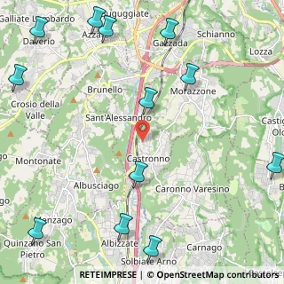 Mappa 21040 Castronno VA, Italia (3.26)