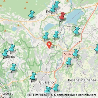 Mappa Via Beldosso, 22040 Lurago D'erba CO, Italia (6.141)