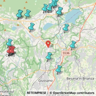 Mappa Via Beldosso, 22040 Lurago D'erba CO, Italia (6.0505)