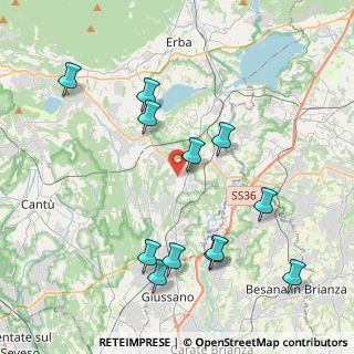 Mappa Via Beldosso, 22040 Lurago D'erba CO, Italia (4.425)