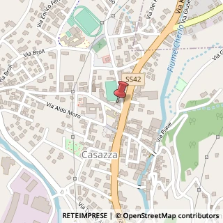 Mappa Piazza San Lorenzo, 3, 24060 Casazza, Bergamo (Lombardia)