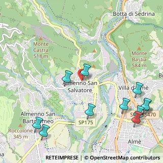 Mappa Via Giovanni XXIII, 24031 Almenno San Salvatore BG, Italia (1.39636)