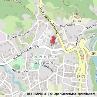 Mappa Via Pitentino, 27, 24031 Almenno San Salvatore, Bergamo (Lombardia)