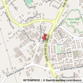 Mappa Via G. Gerola, 125, 36061 Bassano del Grappa, Vicenza (Veneto)