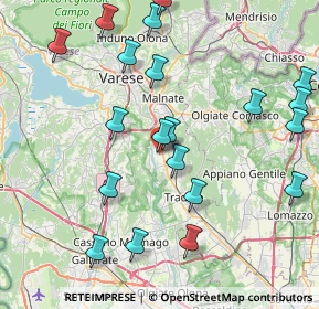 Mappa Via IV Novembre, 21043 Castiglione Olona VA, Italia (9.225)