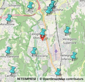 Mappa Via IV Novembre, 21043 Castiglione Olona VA, Italia (2.77231)
