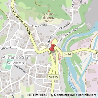 Mappa Via Repubblica, 14, 24031 Almenno San Salvatore, Bergamo (Lombardia)