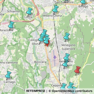 Mappa Via Isonzo, 21043 Castiglione Olona VA, Italia (2.94)