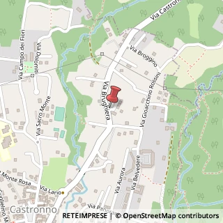 Mappa Via Brughiera, 38/A, 21040 Castronno, Varese (Lombardia)