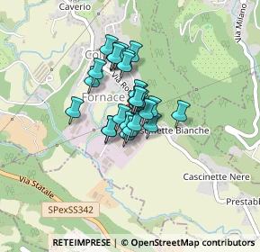 Mappa Via delle Fornaci, 23884 Castello di Brianza LC, Italia (0.23929)