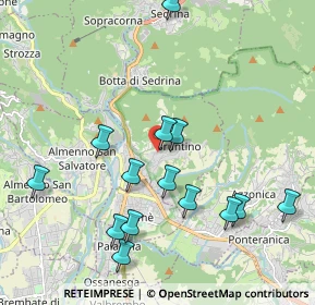 Mappa Via Torquato Tasso, 24018 Villa d'Almè BG, Italia (2.09571)