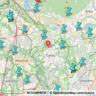 Mappa Via Bettino Ricasoli, 22063 Cantù CO, Italia (6.486)