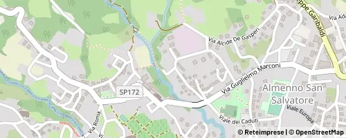 Mappa Almenno San Salvatore