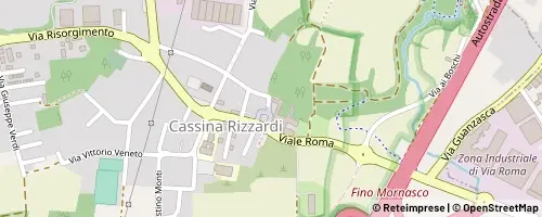 Mappa Cassina Rizzardi