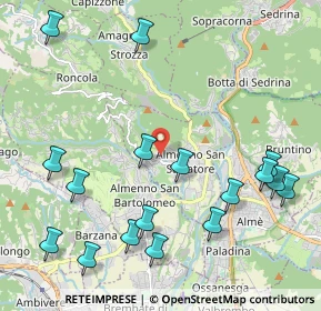 Mappa Piazza S. Salvatore, 24031 Almenno San Salvatore BG, Italia (2.53647)