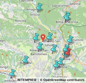 Mappa Piazza S. Salvatore, 24031 Almenno San Salvatore BG, Italia (2.2575)