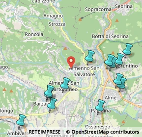 Mappa Piazza S. Salvatore, 24031 Almenno San Salvatore BG, Italia (2.45231)