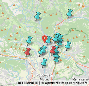 Mappa Piazza S. Salvatore, 24031 Almenno San Salvatore BG, Italia (3.06882)