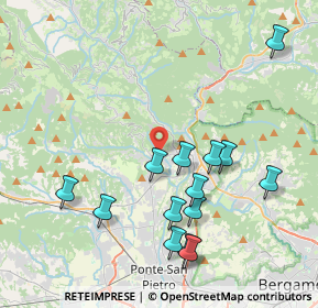 Mappa Piazza S. Salvatore, 24031 Almenno San Salvatore BG, Italia (4.20357)