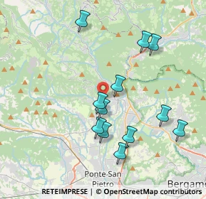 Mappa Piazza S. Salvatore, 24031 Almenno San Salvatore BG, Italia (3.74583)