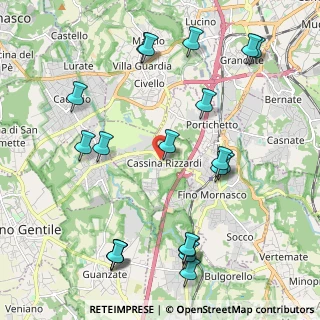 Mappa 22070 Cassina Rizzardi CO, Italia (2.4865)