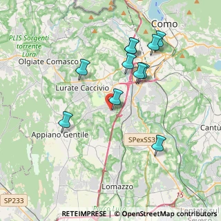Mappa 22070 Cassina Rizzardi CO, Italia (3.68091)