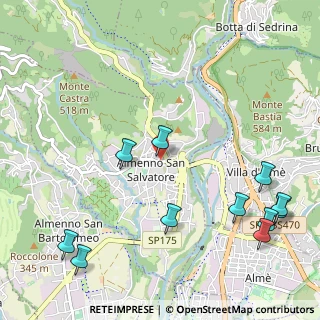 Mappa Via Martiri di Cefalonia, 24031 Almenno San Salvatore BG, Italia (1.37636)