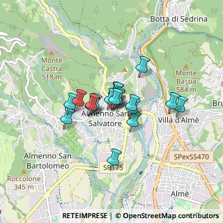 Mappa Via Martiri di Cefalonia, 24031 Almenno San Salvatore BG, Italia (0.5015)