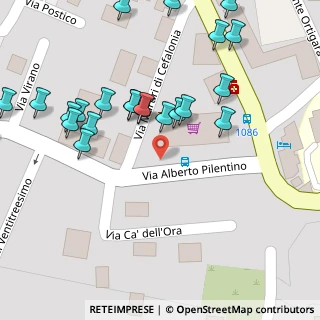 Mappa Via Martiri di Cefalonia, 24031 Almenno San Salvatore BG, Italia (0.07407)