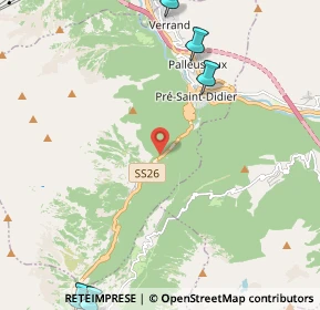 Mappa SS 26, 11010 Pré-Saint-Didier AO (3.77231)