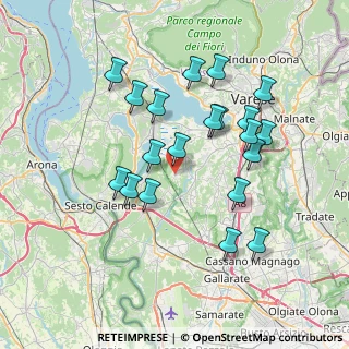 Mappa Via Antonio Gramsci, 21020 Casale Litta VA, Italia (6.9695)