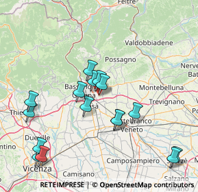 Mappa Via Lanzarini, 36060 Romano D'ezzelino VI, Italia (16.30438)