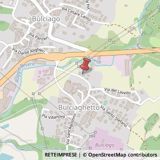 Mappa Via Sant`Agostino, 9, 23892 Bulciago, Lecco (Lombardia)