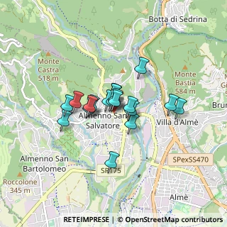 Mappa Via Garibaldi, 24031 Almenno San Salvatore BG, Italia (0.511)