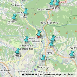 Mappa Via Garibaldi, 24031 Almenno San Salvatore BG, Italia (2.77667)