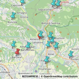 Mappa Via Garibaldi, 24031 Almenno San Salvatore BG, Italia (2.55357)