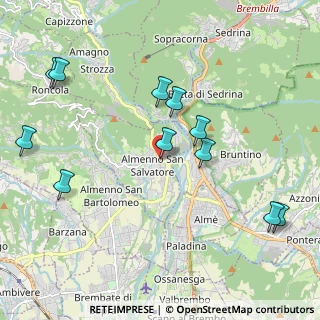 Mappa Via Garibaldi, 24031 Almenno San Salvatore BG, Italia (2.29273)