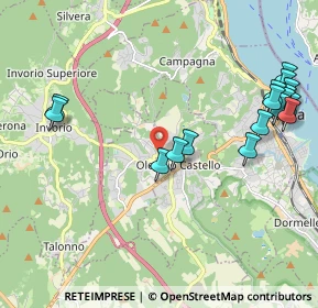 Mappa Via Oleggio Castello, 28040 Paruzzaro NO, Italia (2.45706)