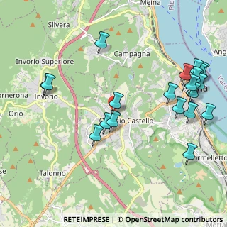 Mappa Via Oleggio Castello, 28040 Paruzzaro NO, Italia (2.476)