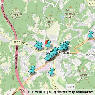 Mappa Via Oleggio Castello, 28040 Paruzzaro NO, Italia (0.769)