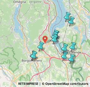 Mappa Via Oleggio Castello, 28040 Paruzzaro NO, Italia (6.71231)