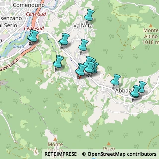 Mappa Via S. Benedetto, 24021 Albino BG, Italia (0.8655)