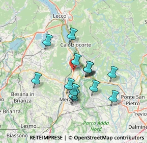 Mappa SP72, 23881 Airuno LC, Italia (5.59)