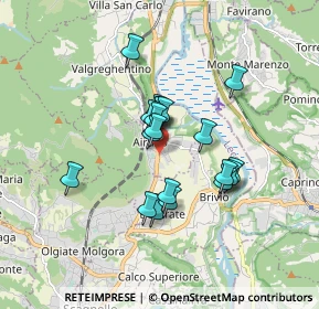 Mappa SP72, 23881 Airuno LC, Italia (1.282)